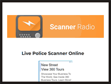 Tablet Screenshot of onlinepolicescannerhq.com